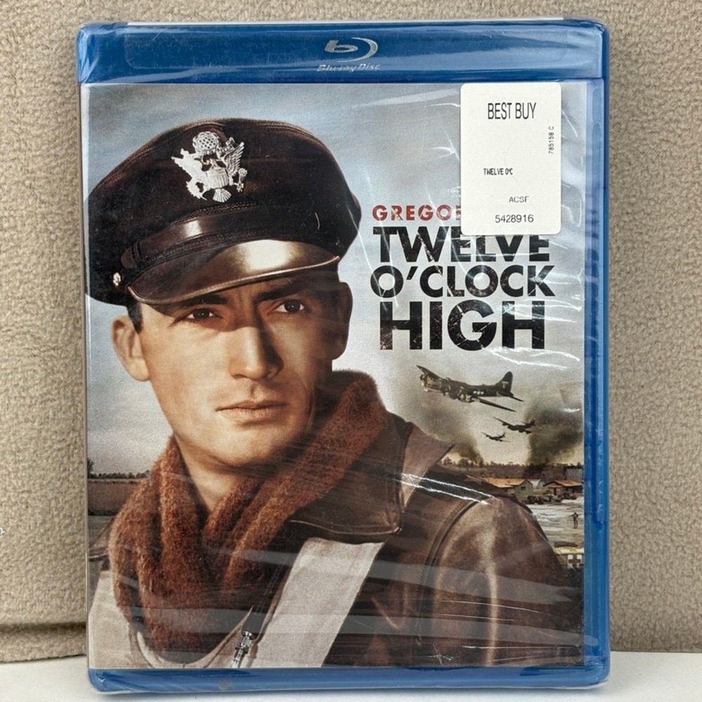 Twelve OClock High [Blu-ray 2011] Disc WWII Movie‎ Gregory Peck